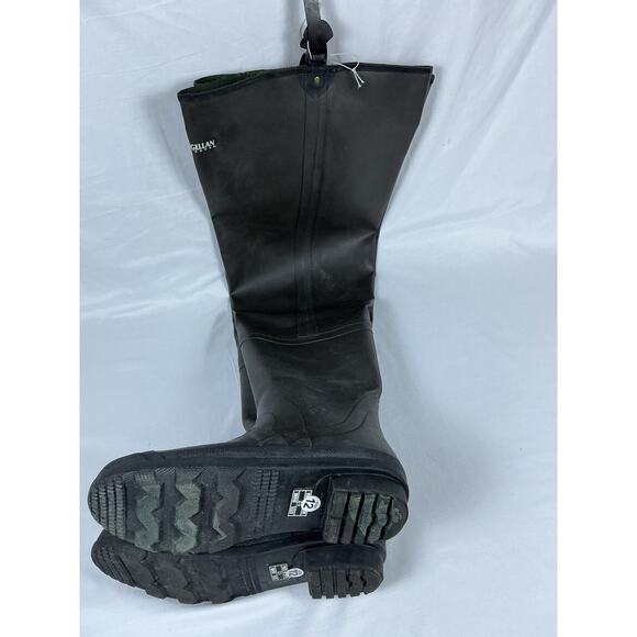 Magellan Outdoors Rubber Bootfoot Chest Waders Size 10Fishing Gear